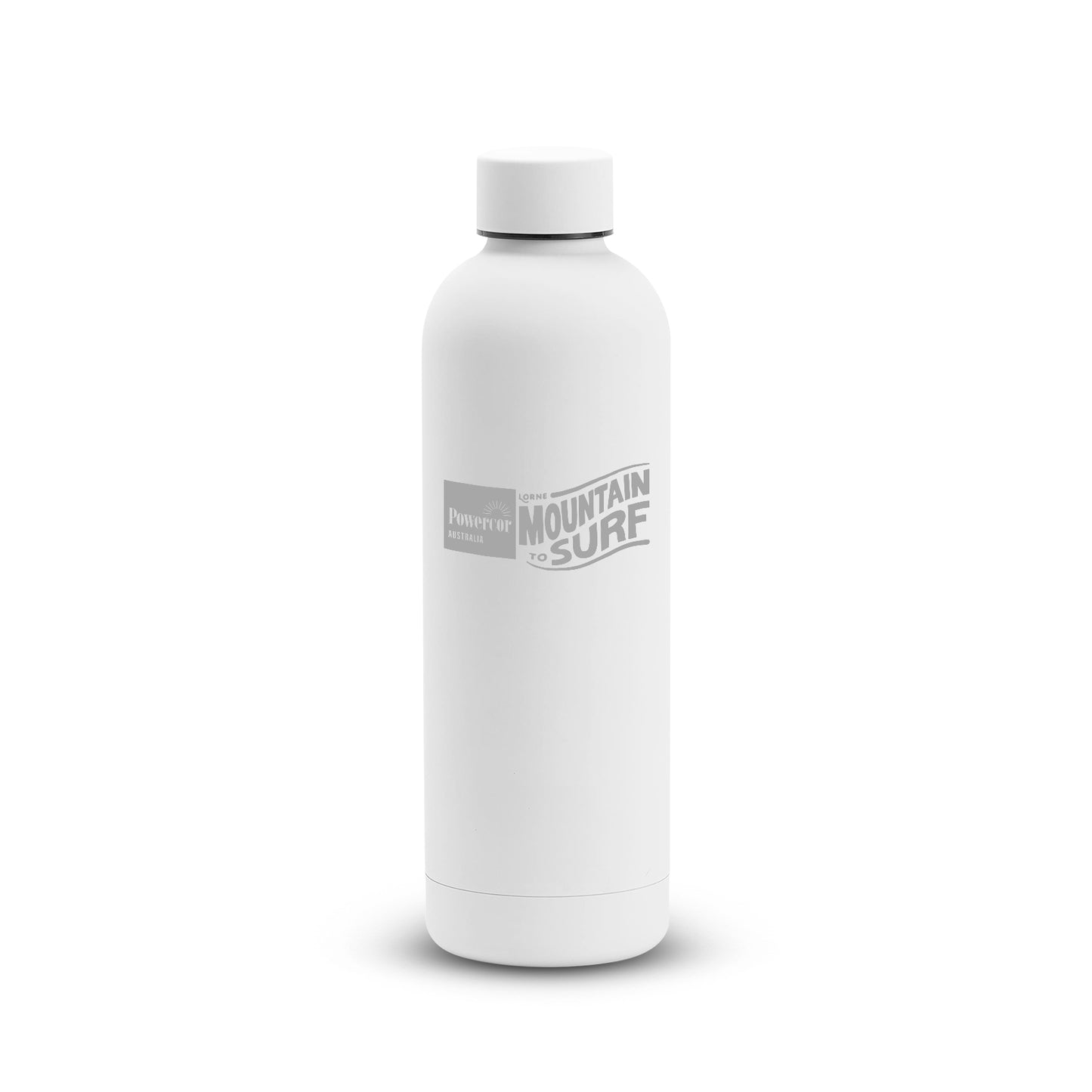 MTS26-White Stainless Steel Water Bottle